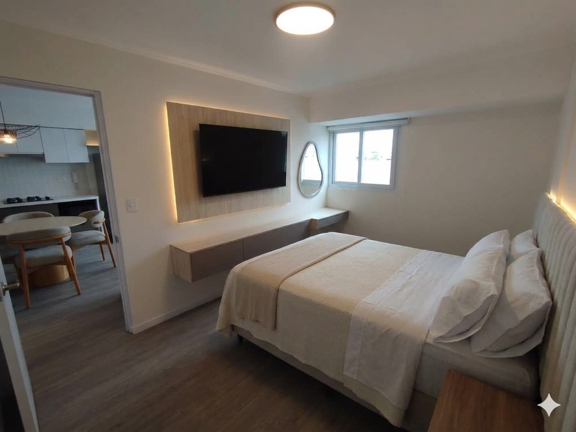 Depa en Alquiler 1 Dorm / Av Paseo de La Republica - Miraflores